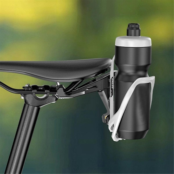 Cykel Flaskeholder Konverteringssæde Adapter Montering Justerbar Landevejscykel Styr Vandflaskeholder Sæde Pindemontering-WELLNGS 0 0