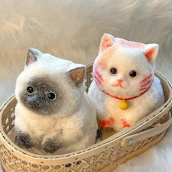 Fed Cat Squishies Legetøj, Stor Cat Squishies Legetøj - WELLNGS C