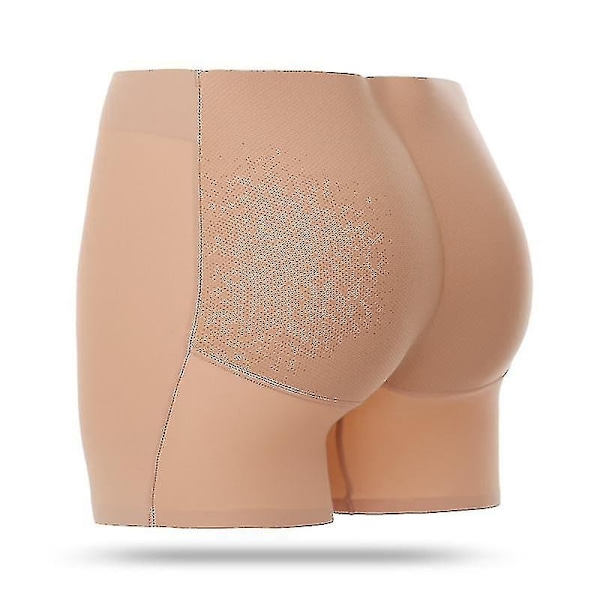 Naisten pehmustetut push-up-alushousut, jotka nostavat pakaroita ja muotoilevat vartaloa - WELLNGS Boxer 222beige S