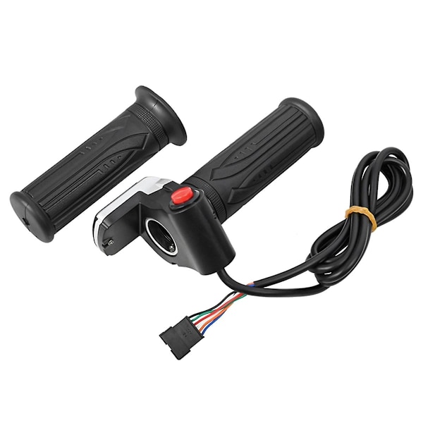 Universal Elektrisk Cykel Gas med LCD Display Håndtag Gas til 36V Twist Gas Scooter E--WELLNGS 0 0
