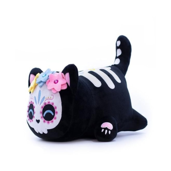 Aphmau Meemeows Plush Doll Cat Doll Soft Pillow Toy Hamburg-WELLNGS skull cat