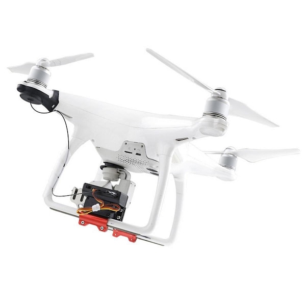 Dobbel utløserkaster for Phantom 4 Drone Shinkichon Pelter fiskefôragnslipp for Phantom 4/4p/4a/v2.0-WELLNGS