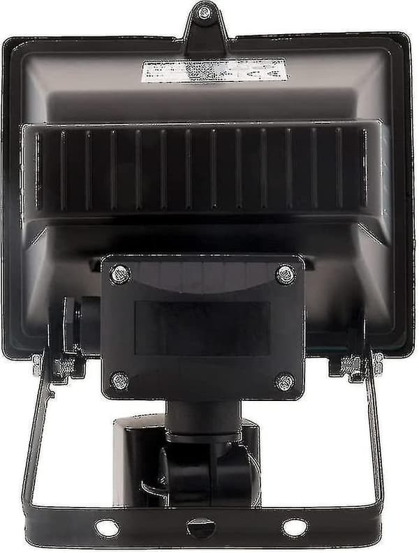 400w Sort Halogenprojektør med Detektor - Ip44 Ce-WELLNGS