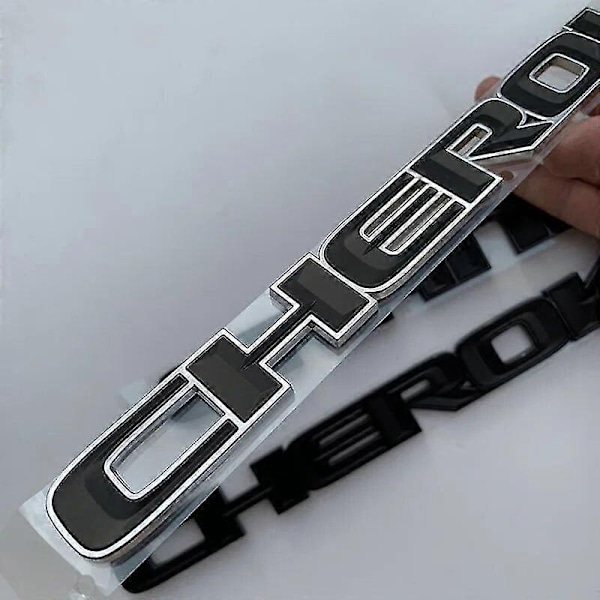 3D ABS Kromi Musta Logo Grand Cherokee Tunnus Kirjaimet Nimikyltti Auton Oven Merkki Tarra Jeep Grand Cherokee Tarra Lisävarusteet - WELLNGS Matte Black 13-16