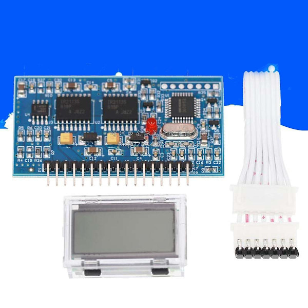 5V DC-AC ren sinusinverter SPWM-driverkort EGS002 12Mhz krystaloscillator EG8010 + IR2113-WELLNGS