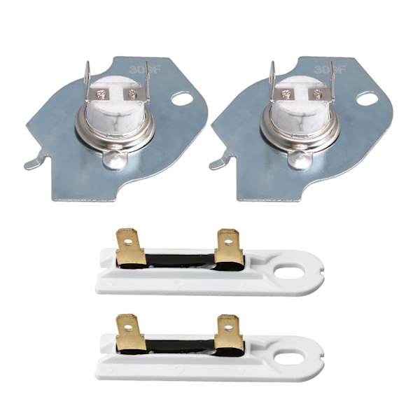 4 stk 3399848 & 694511 Termisk Sikring Kit Erstatning for Maytag Tørketrommel-WELLNGS