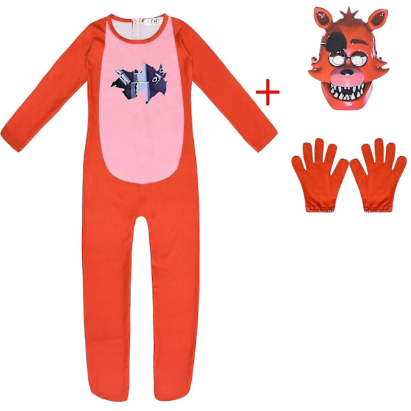 Five Nights At Freddys Bonnie Cosplay Kostyme Barn-WELLNGS Style 2 11-12 Years