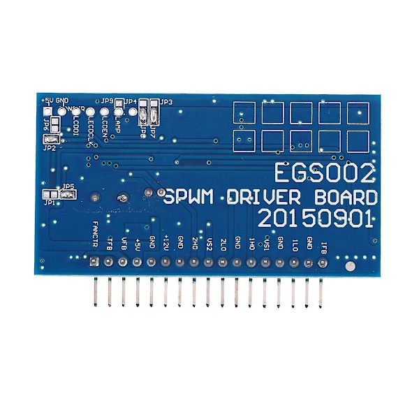 5V DC-AC ren sinusinverter SPWM-driverkort EGS002 12Mhz krystaloscillator EG8010 + IR2113-WELLNGS