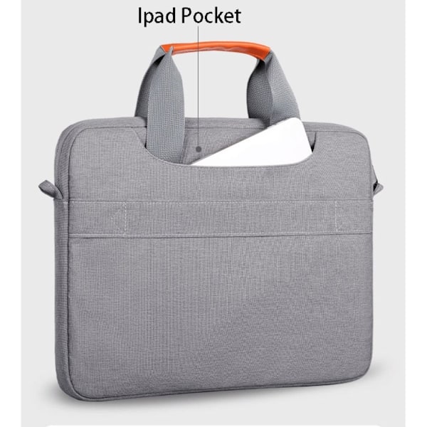 Kannettavan tietokoneen laukku harmaa 14 tuumaa 14 tuumaa - WELLNGS grey 14inch-14inch
