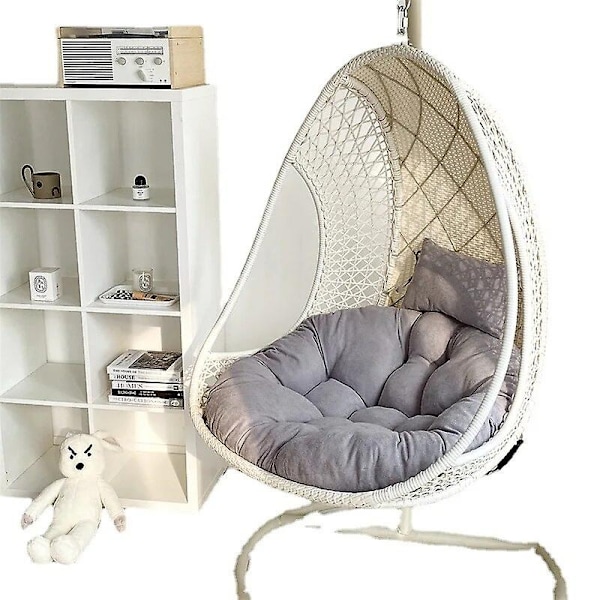 Vain tuolit Tyynyt Swing Hanging Basket Chair Cushion Egg Chair Hammock Cushion (pois lukien tuolit) - WELLNGS 38x38x5cm