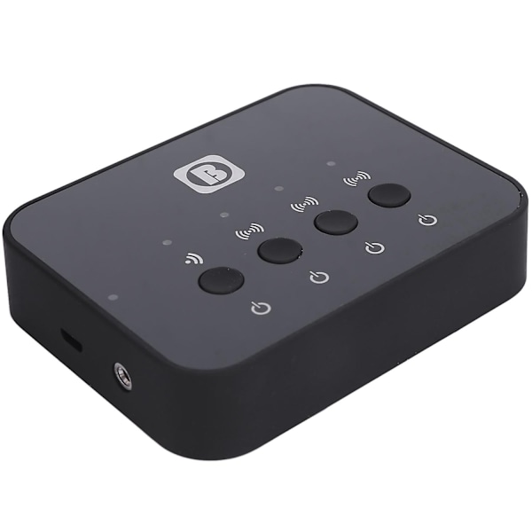 -107 Bluetooth 4.0 Stereo Audio Sender Splitter Adapter Musikkmottaker Delingsenhet Funksjon-WELLNGS