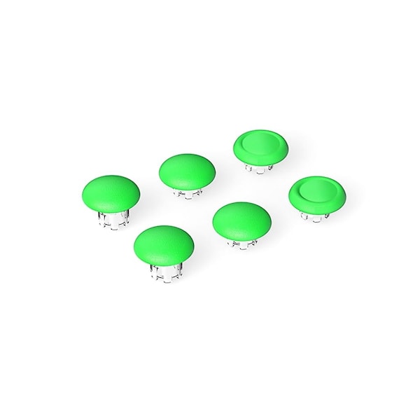 Silikone Rocker-erstatning Analog Stick Joystick Thumbsticks Cap til Ps5 Edge-WELLNGS Green