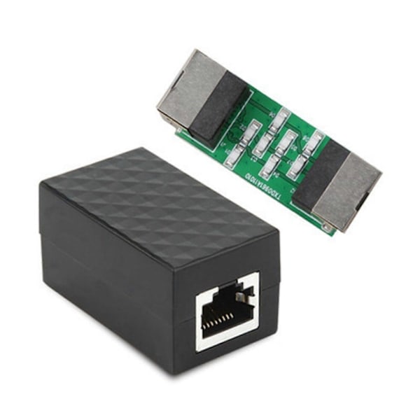 10x RJ45 Lynavleder Adapter Ethernet Overspenningsvern Beskyttelsesenhet tF FP-WELLNGS
