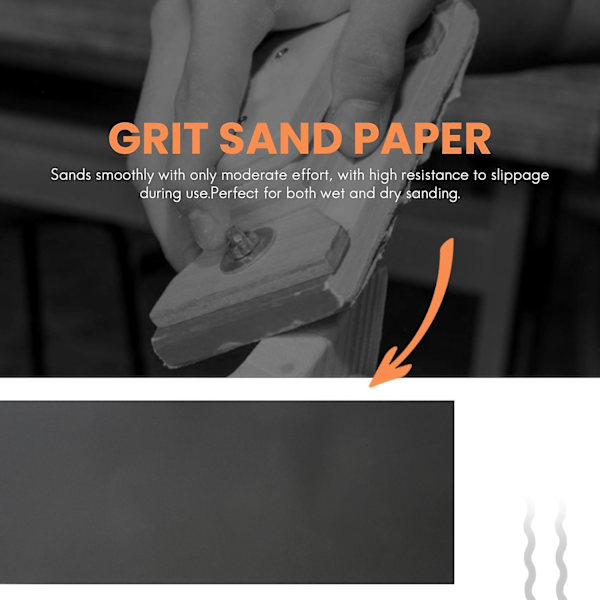 9 stk. 3000 5000 7000 Høj Grit Assorteret Gipsvæg Sandpapir-WELLNGS