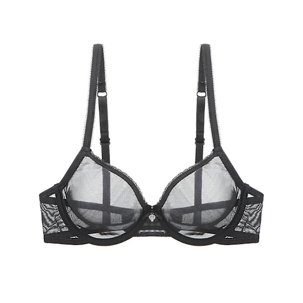 Underkläder Varsbaby Plus Size Abcde Kup BH-WELLNGS Black 34d