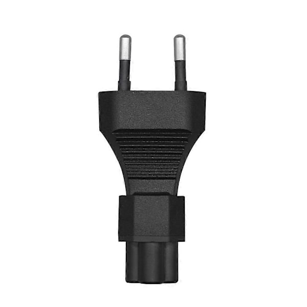 EU 2-polet hunstik til IEC 320 C5/C7 laptop strømforsyningsadapter - WELLNGS EU4.0MM TO C7