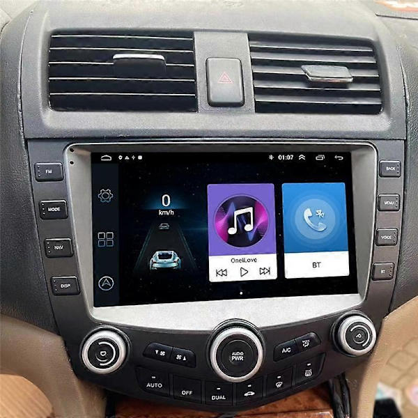 Android 11 -auton radio Accord 7:lle 2003-2007 2 Din -multimediasoitin WIFI GPS Carplay -yksikkö Auto Stereo-WELLNGS