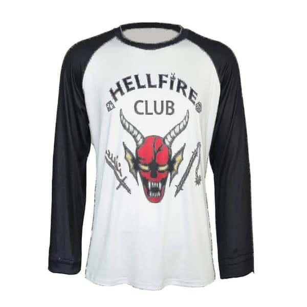 Stranger Things 4 Hellfire Club T-skjorte-WELLNGS Style2 150