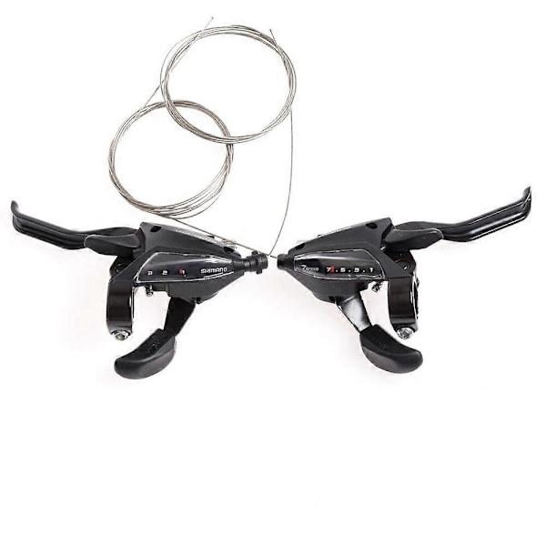 7S ST-EF500 OGD SHIMANO Cykelbroms/Växel 7S Optisk Växelvisning 3X7 Växlar Bakväxel - WELLNGS LEFT AND RIGHT