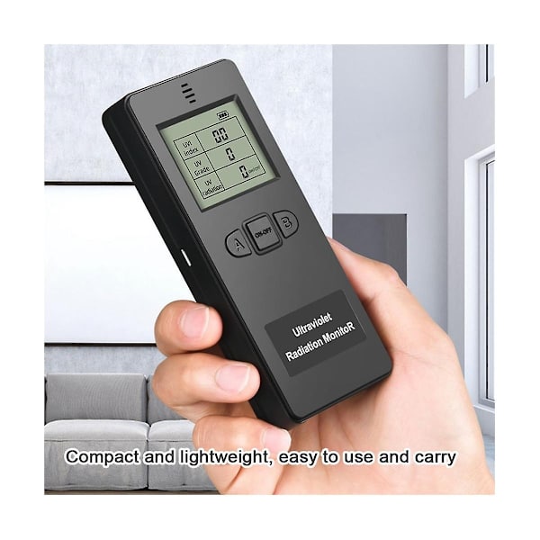 KF-90 Bärbar digital ultraviolett strålningsdetektor Ultraviolett UVI-mätare Radiometer Tester-WELLNGS 0 0