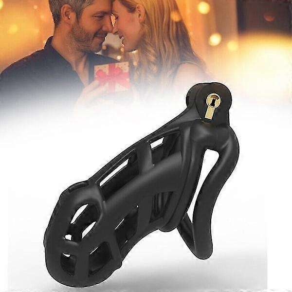 3D Mandlig Cobra Resin Kyskhedsbur Låseanordning Kit med 4 S-WELLNGS
