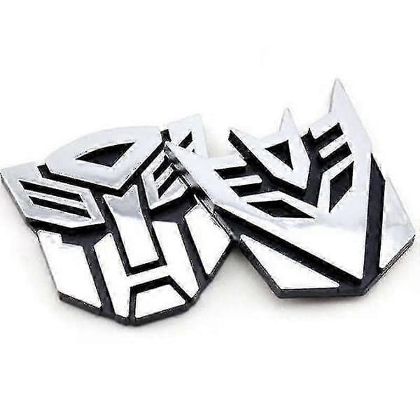 3D Logotypsskydd Autobots Transformers Badge Grafisk Dekal Bilsticker - WELLNGS Autobots