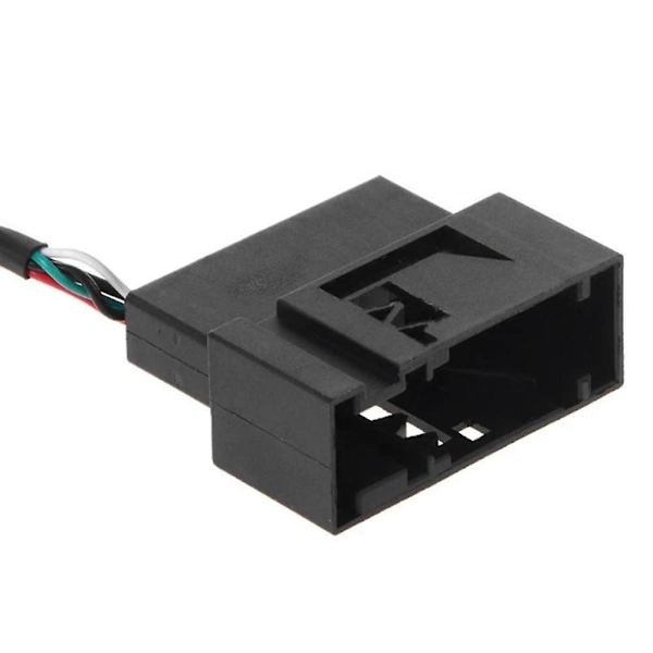 Rgb till Av backkameraadapter Auto Backup Camera Decoder Box för Rcd510/rns510/rns315-WELLNGS