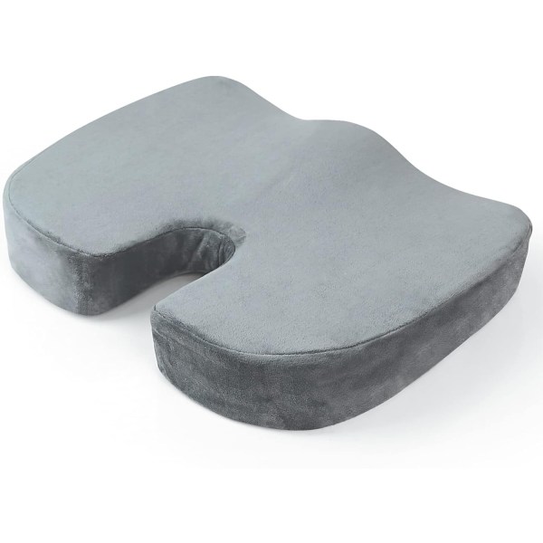 Gel memory foam sittdyna: ergonomisk ortopedisk kildyna-WELLNGS