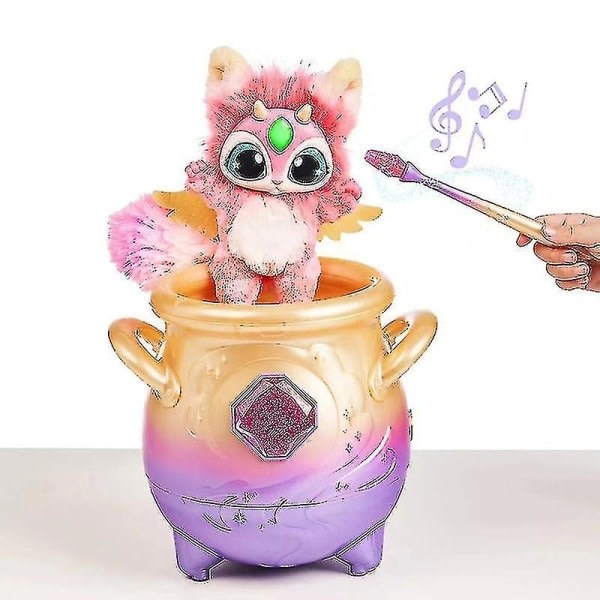 Magics Toy Mixies Pink Magical Misting Cauldron Blandet Magic Fog Bursdagsgaver-WELLNGS
