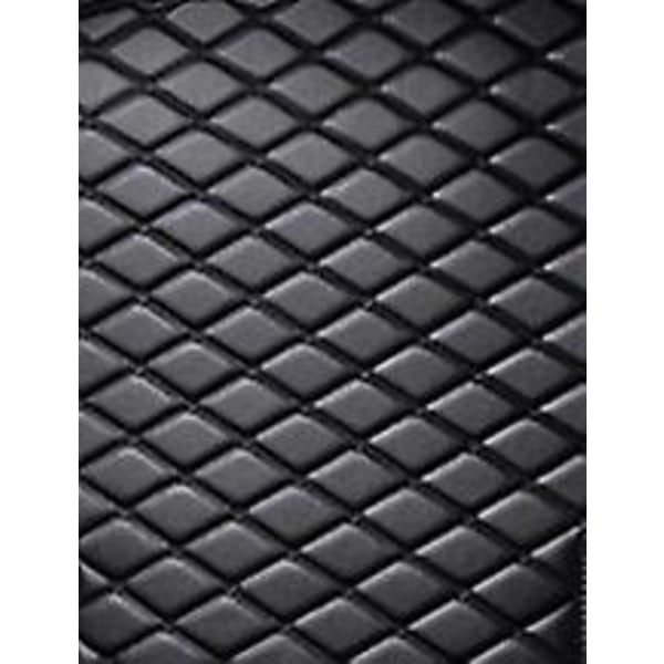 Nahkainen auton tavaratilan matto Porsche Cayenne 2018 2019 2020 2021 2022 2023 takakontti tavaratila lisävarusteet tyyny tavaratilan vuoraus 2024-WELLNGS black black wire