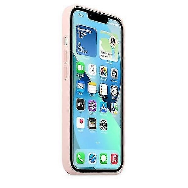 Silikonskal med Magsafe för Iphone 13 Mini Mobilskal - WELLNGS Chalk Pink