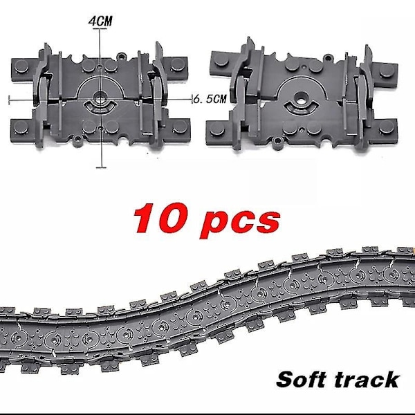 Nye By Tog Fleksible Spor Bløde Lige Buede Skinner Skift Byggeklods Kreative Modeller Jernbaner legetøj til Børn Gaver-WELLNGS Soft track-30pcs