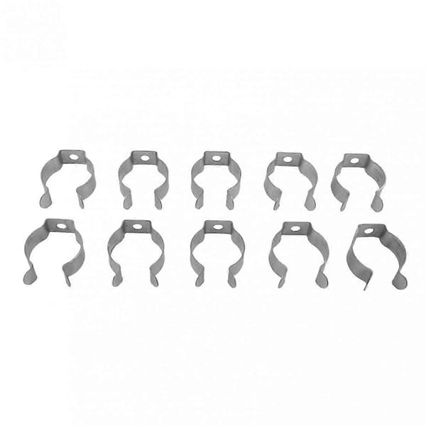 Skure Spring Terry Clips Rustfri Stål Terry Clips 10 stk - WELLNGS 25mm