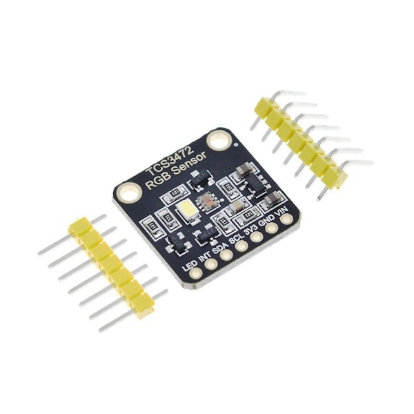 TCS34725 Färgsensor TCS3472 RGB Sensor Färgigenkänningsmodul RGB Utvecklingskort IIC för STM-WELLNGS