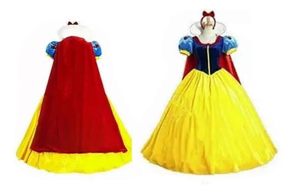 Snehvide Kvinders Cosplay - WELLNGS XL