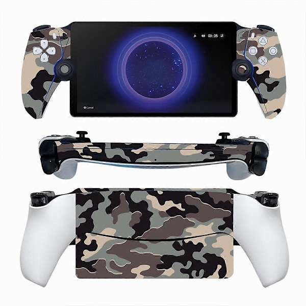 Vinyl Skin Klistremerke Dekal for PS Portal Fjernkontroll Spillerkonsoll-WELLNGS E