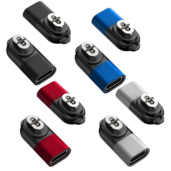 Magnetisk USB C-adapterladdare Typ C-laddningsadapter för Shokz OpenRun Air-WELLNGS Blue