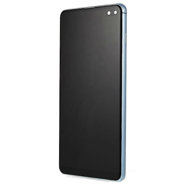 til Samsung Galaxy S10 Plus G975 LCD Skærm og Digitizer Samling + Ramme Udskiftningsdel - WELLNGS Style B