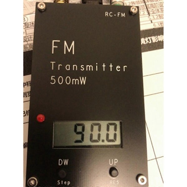 Transmitter 2000M Digital Display 500MW Stereo 76-108M Radio FM Transmitter-WELLNGS