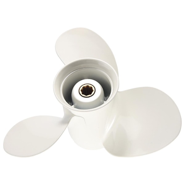 Propeller 9 1/4X11 för utombordsmotorer 9.9 F9.9 15HP F15C F15 F20 Aluminium 8-tandad Spline RH 63V-4-WELLNGS