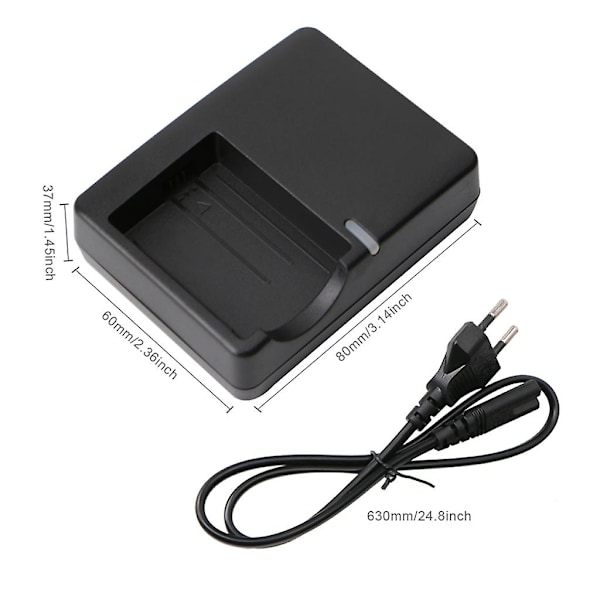 Kamera Batterioplader til LP E5 LC E5E 450D 1000D Udskiftningstilbehør Dele - WELLNGS