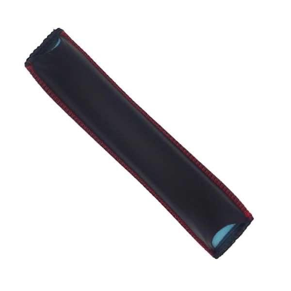 Kompatibel med HyperX Cloud II/Revolver S/Cloud Alpha Mjukt Läder Huvudband Skydd-WELLNGS Black  Red