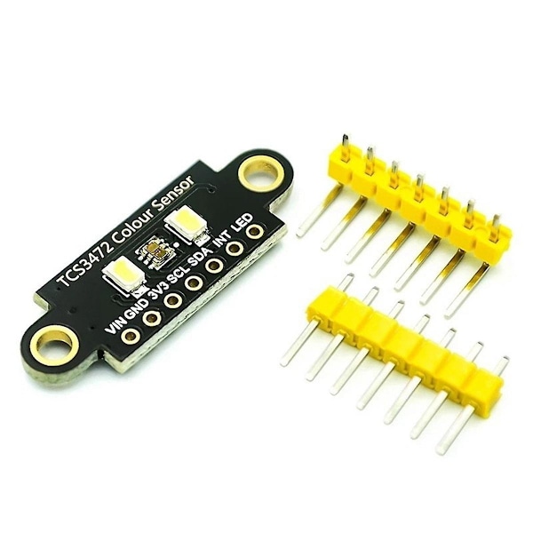 TCS34725 Färgsensor TCS3472 RGB Sensor Färgigenkänningsmodul RGB Utvecklingskort IIC för STM-WELLNGS