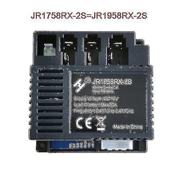 Jr-rx-12v Barner Elektrisk Bil Bluetooth Fjernkontroll Mottaker, Jevn Start Kontroller Jr1958rx og Jr1858rx/jr1738rx(+b-WELLNGS JR1958RX-2S