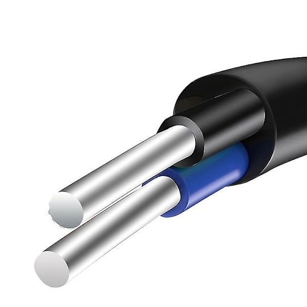 8m USB-kaapeli latausjohto 5V taskulampulle partakoneelle hiustenleikkuukoneelle - Johtoreikä - WELLNGS 0 0
