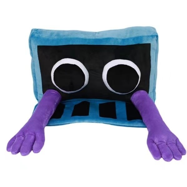 Rainbow Friends plysdyr legetøj blå monster blød plys Dol Y 15#