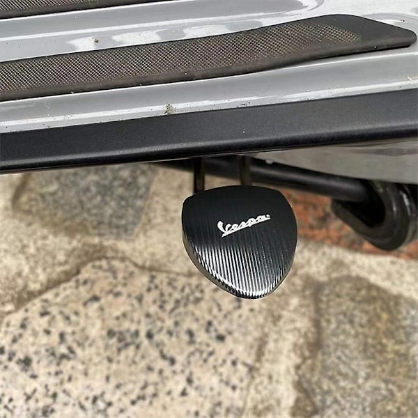 Passer til Vespa Gts300 125 Sprint150 Aluminium Legering Motorcykel Sidebeslag Udvidelsesbeslag Udvidelsesplade Pude Motorcykel Tilbehør - WELLNGS Grey(Sprint150)