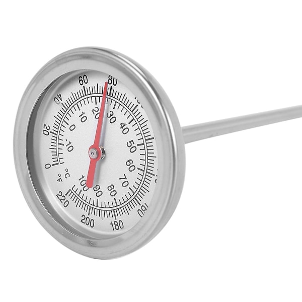 Lang stil kompost jordtermometer - Hurtig respons rustfrit stål 20 tommer - Måleprobe - Fahr-WELLNGS