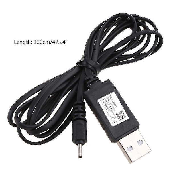 Strømadapter Oplader Ladekabel Kompatibel med Nokia 5310 N73 N95 E63 E65 E71 E72 6300-WELLNGS