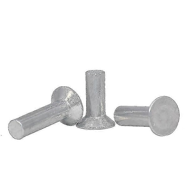 Forsenket Hode Nagler Aluminium Solid Nagel-WELLNGS 12mm M3 (50Pcs)